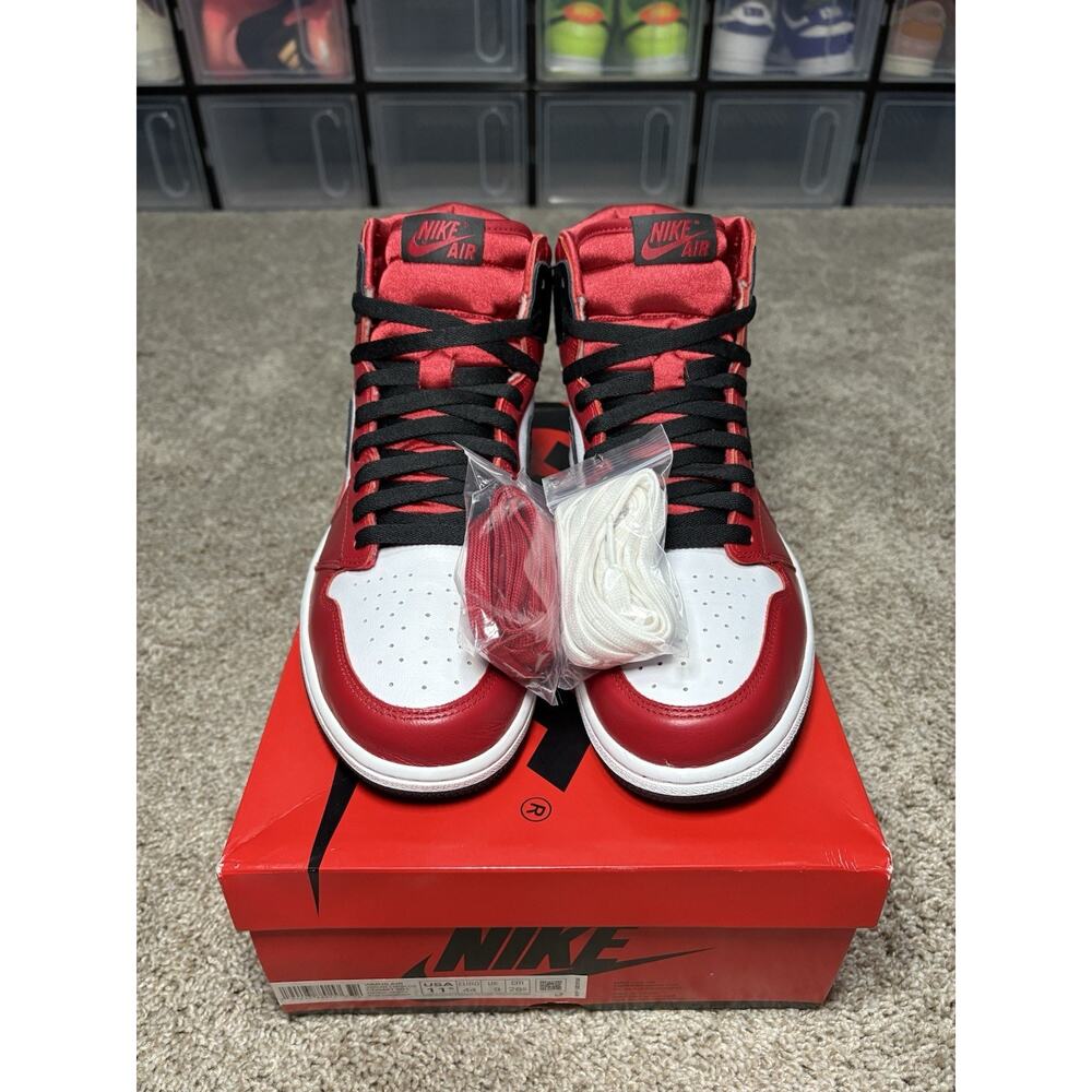 Nike Air Jordan 1 Retro High OG Satin Snake CD0461-601 Women's Size 11.5 - Picture 8 of 9